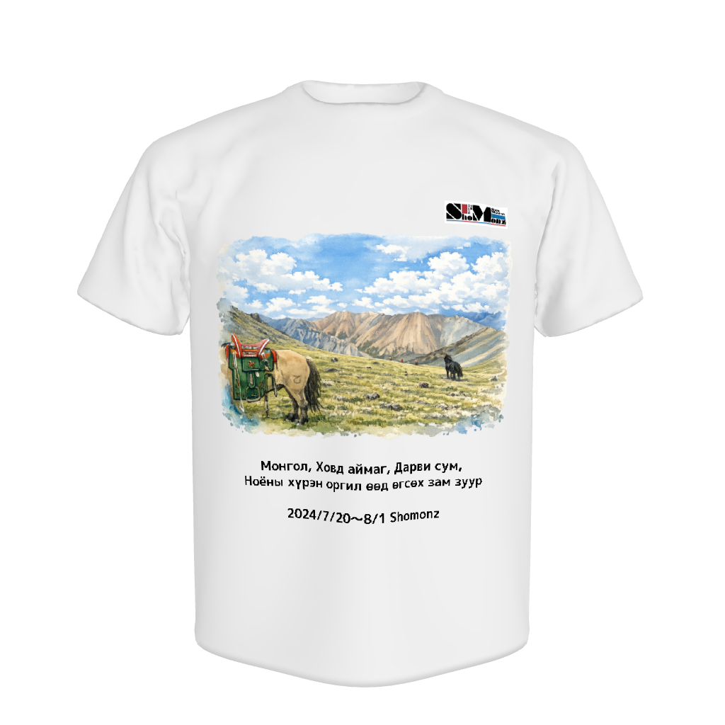 ノイニーホルン 山頂へと登る道の途中（ホワイト）