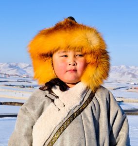モンゴル人　子供